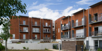 Logements groupés, Clisson, labellisés par la Maison passive France.